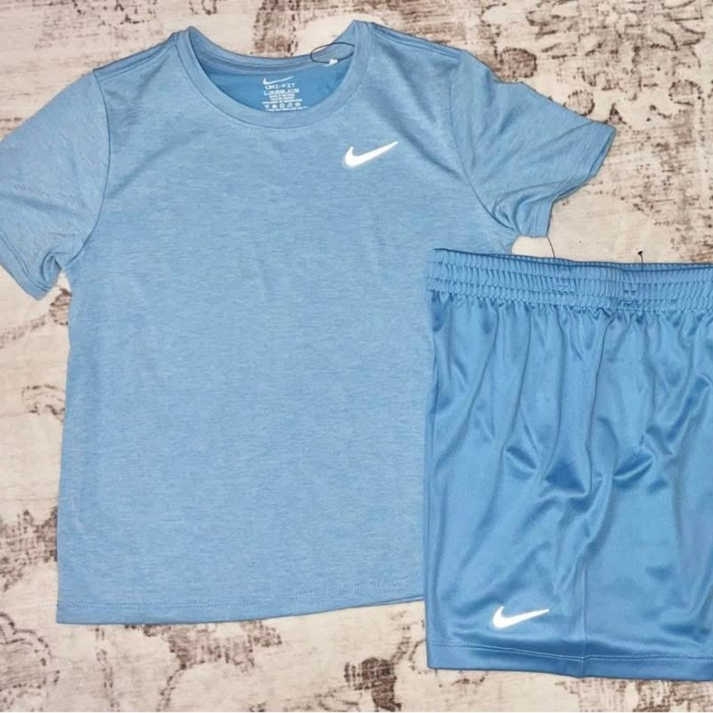 Nike Light Blue Activewear Set